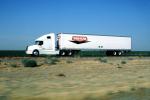 Van Kam, Interstate Highway I-5 near the Grapevine, Semi-trailer truck, Semi, VCTV05P12_04