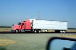 Interstate Highway I-5 near the Grapevine, Central Valley, California, Semi-trailer truck, Semi, VCTV05P12_05