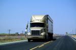 CRST, Interstate Highway I-5, Semi-trailer truck, Semi, Central Valley, California