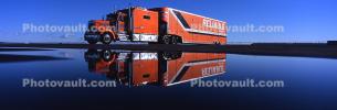 Moving Van, Reliable Carriers, Kenworth, Reflection, Panorama, Semi-trailer truck, Semi, VCTV06P05_12