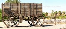 20 Mule Team, Wagon Train, Borax, Death Valley, Panorama