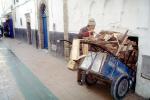 Man, Cart, Essaouira, Morocco, VCVV01P10_19