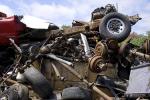 Car Crusher, tires, axle, California, VCWD01_014