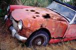 Rusting Car, Rust, Sonoma County, VCZV01P04_10