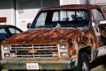 Rust, Rusting, Chevrolet pickup truck, Pacifica, Chevy, VCZV01P06_10