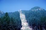 Tramway on a Mountain in Vancouver, Forest, August 1969