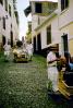 Gravity carts, Funchal, Maderia, Canary Islands, 1950s