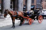 Horse and Buggy, sleeping man, Rome, Italy, VHCV01P08_09