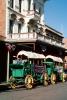Conestoga Wagon, Wagon Train, California or Bust, Old Town, buildings, street, VHCV01P08_17