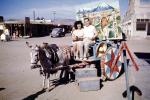 Donkey, Burro, Tourist Trap, Car, Vehicle, Automobile, 1950s, VHCV01P13_16