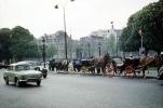 Champs Elysees Paris, Car, Vehicle, Automobile, 1959, 1950s