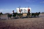 Conestoga Wagon, Los Vaqueros Rio Grande, Trail Ride Association, Brownsville, VHCV02P02_12