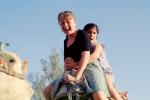 Girls Riding a Camel, Lido, Dead Sea, VHDV01P02_13