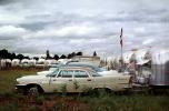 1958 Chrysler Windsor, Caravan, Airstream Trailers, Cars, clouds, July 1962, 1960s