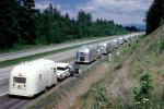 Caravan of Airstream Trailers, Highway, Highway, July 1962, 1960s, VLRV01P14_08