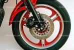 Kawasaki, Disk Brake, metal, round, circular, tire, circle