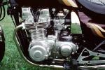 Kawasaki LTD 1100, Motor, Engine, Cooling Blades, Cylinders, Exhaust Pipes, VMCV01P15_11.0168