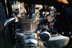 Kawasaki LTD 750, Motor, Engine, Cooling Blades, Cylinders, Exhaust Pipes