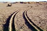 Sand, Beach, Oregon, Tire Tracks, VORV01P03_14