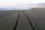 Sand, Beach, California, Tire Tracks, VORV01P04_10