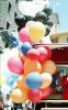 Union Square, Balloons, downtown, downtown-SF, Powell Street, CC celebration June 21 1984, 1980s