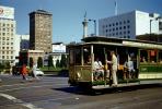 Cable Car, Union Square, Downtown San Francisco, 1950s