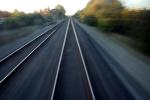 Caltrain rails, speed, motion blur, VRFD01_032
