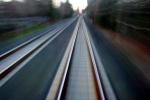 Caltrain rails, speed, motion blur, VRFD01_039