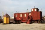 Red Caboose, Shafter Depot Museum, railroad station, building, Shafter, Kern County, VRFD01_057