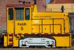 P.&S.R., 5, Tiny Locomotive, Petaluma Trolley, Petaluma & Santa Rosa railroad, GE 25 ton II-C