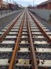 New Railroad Tracks for the SMART trains, Cement Ties, VRFD01_126