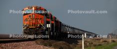 BNSF ES44C4 6855, Oil Tanker Train, Diesel Engine 6855, GE ES44C4, VRFD01_184