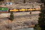 Union Pacific, Truckee River, Sierra-Nevada Mountains, VRFD01_237