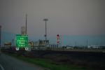 7th Standard Road, Highway 99, Railroad Signal Light, Dusk, 13 January 2020