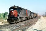 SP 9185, EMD SD45T-2, Southern Pacific, Thermal, California
