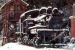 H.H.R.R. Shay #6, Hetch Hetchy Railroad, Logging, HHRR 6, The Yosemite Valley Railroad in El Portal