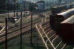 Rail Split, Rail Yard, Columbia River Basin, Railroad Tracks, 11 August 1991, VRFV02P12_17