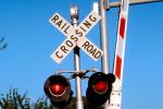 Railroad Crossing, Caution, warning