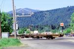 Railroad Crossing, Mount Shasta, California, Southern Pacific, Caution, warning, Burger King, VRFV02P14_18