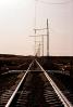 Train Track, Arizona, Catenary Wire, west of Kayenta, 19 November 1993, VRFV03P11_08