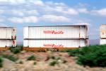 Southern Pacific, Piggyback Rail Container, Southern New Mexico, USA, intermodal