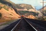 Utah 9011, EMD SD40, Railroad Tracks, 11 September 1994