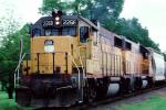 UP 2268, Union Pacific, Diesel Electric Locomotive, 23 May 1995, VRFV03P15_06