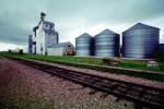 Grain Silos, co-op, Wall South Dakota, VRFV04P09_06