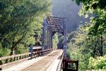 trestle bridge, Niles Canyon Railway, Sunol, Alameda County