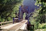 trestle bridge, Niles Canyon Railway, Alameda County