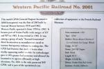 Western Pacific Railroad No. 2001