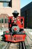 Sespe, Fillmore & Western Railway Co. head-on, Steam Engine, Turntable, Roundhouse, 1, VRFV04P14_15