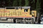 UP 9347, GE C40-8, Union Pacific Railroad Company, Royal Gorge, Sierra-Nevada Mountains, VRFV05P07_02