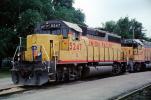 Union Pacific, UP 5247, EMD GP40-2, Topeka Kansas